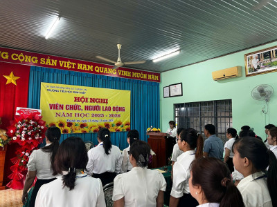 HỘI NGHỊ VIÊN CHỨC - NGƯỜI LAO ĐỘNG NĂM HỌC 2026 -2026