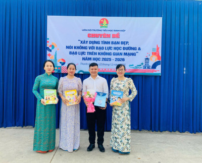 CHUNG TAY XÂY DỰNG TÌNH BẠN ĐẸP- CHỐNG BẠO LỰC HỌC ĐƯỜNG