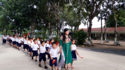 Đón học sinh lớp 1/2