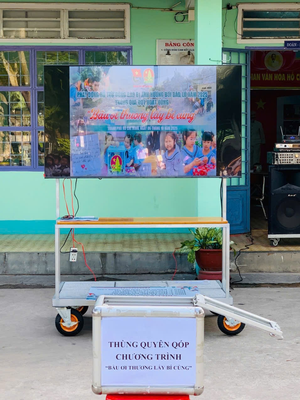 PHÁT ĐỘNG HỖ TRỢ ĐỒNG BÀO BỊ ẢNH HƯỞNG BÃO, LŨ NĂM 2025